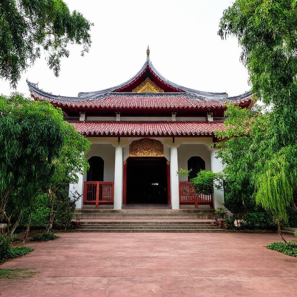 Không gian thanh tịnh, yên bình tại Chùa Ưu Đàm 259 Kha Vạn Cân, Thủ Đức.